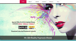 Desktop Screenshot of hypnosistvshow.com